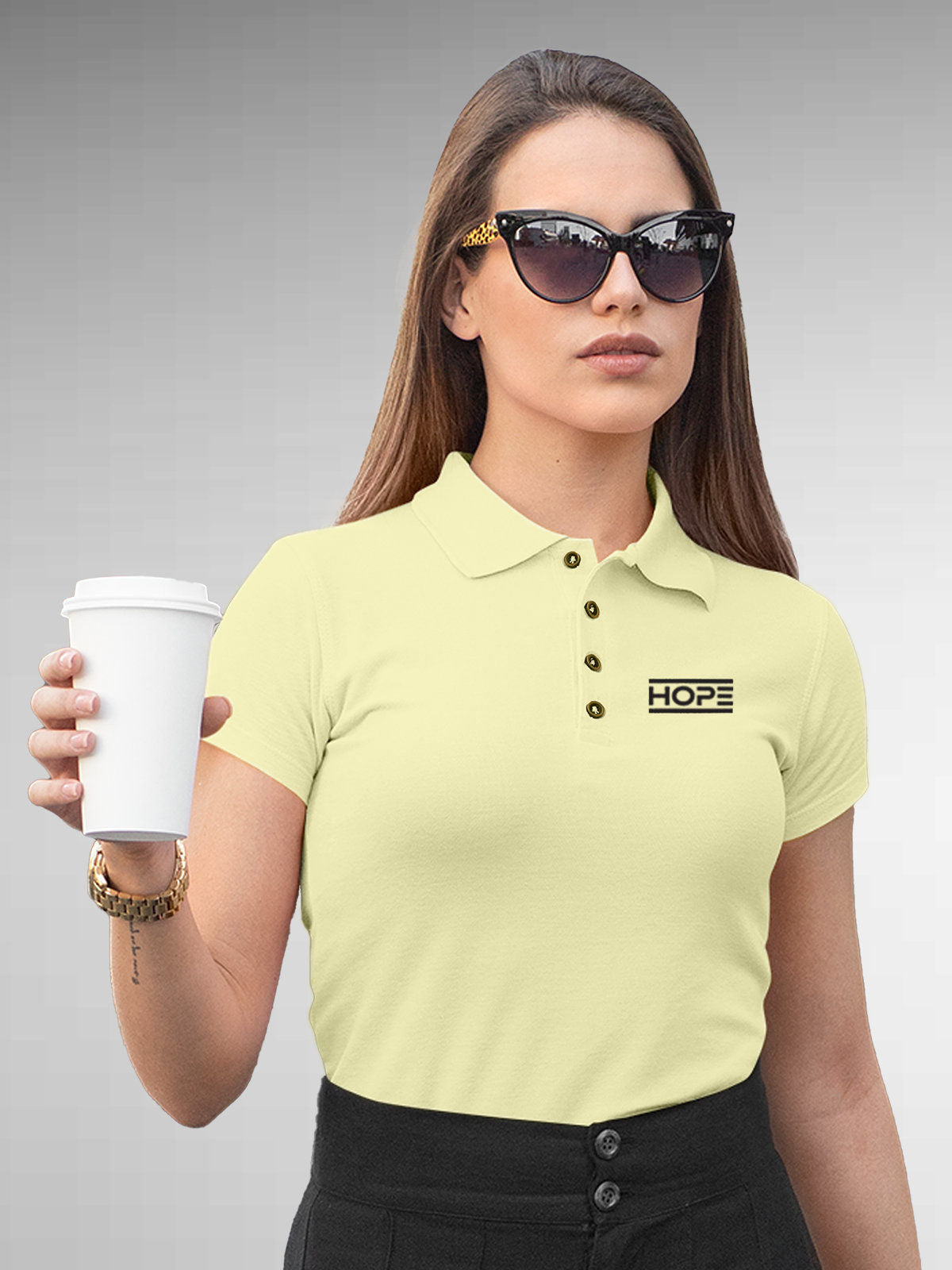 Hope - In Yellow Polo