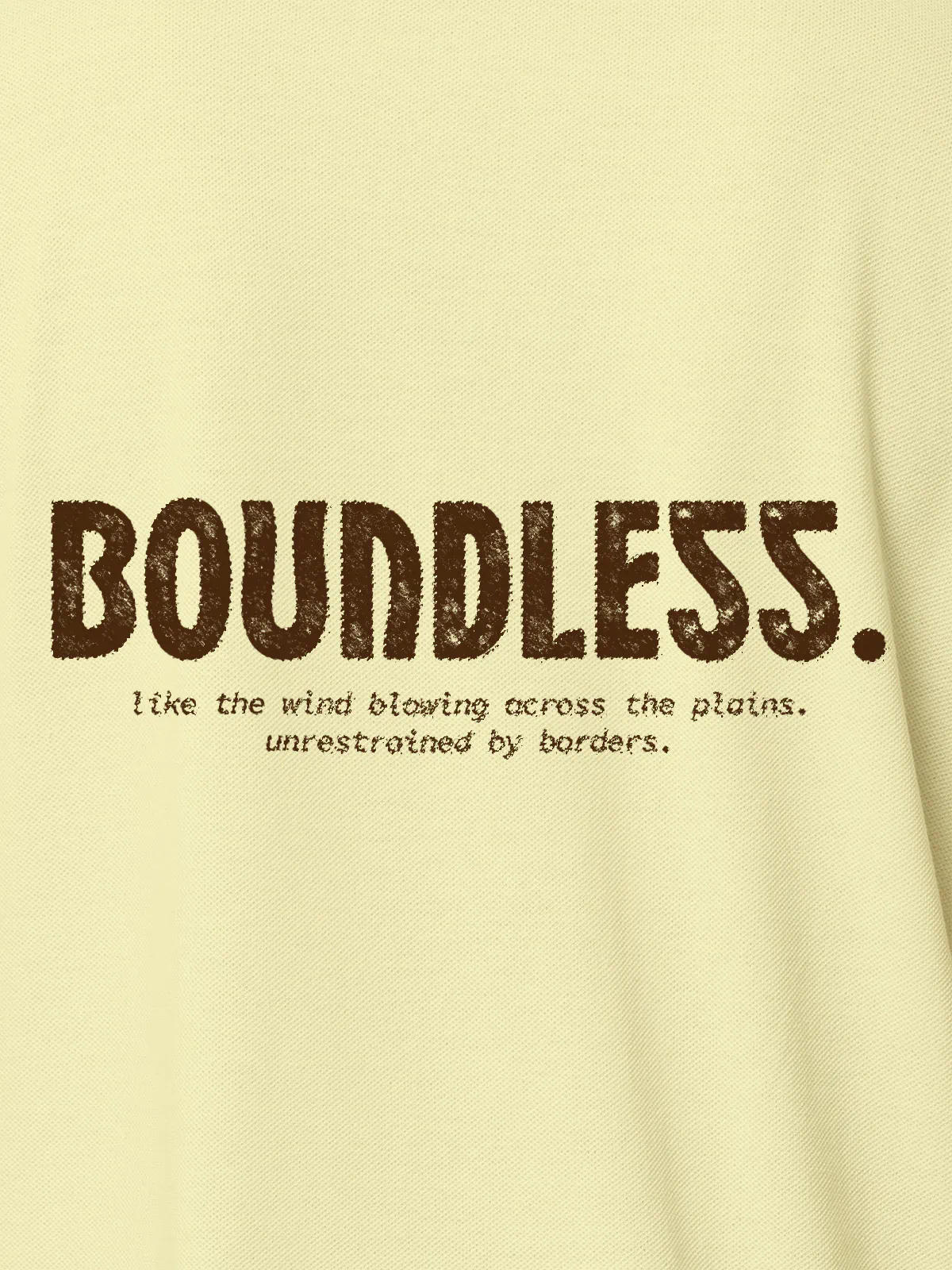 Front view of Women's Yellow Collar T-shirt, highlighting the modern look and clean finish.