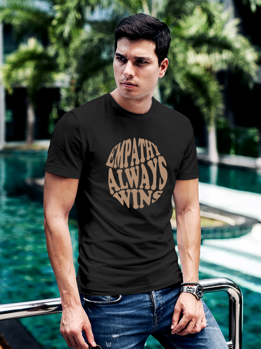 Dark Grey T-shirt for the Empathetic Man