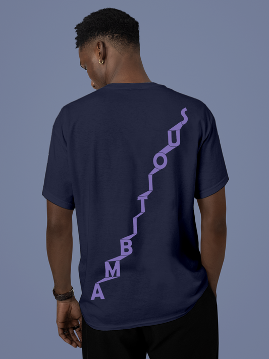 Navy Blue T-shirt to Fuel Your Ambition
