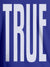 Close up of 'Truth' design on Men's Blue Round Neck T-shirt, highlighting intricate details and vibrant print.