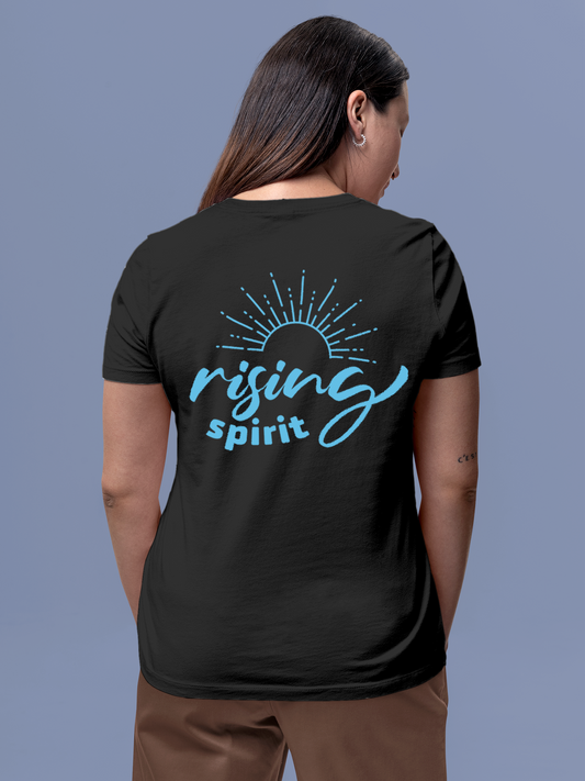 Dark Grey T-shirt for the Highly Spirited Woman