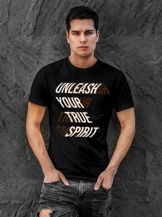 Black T-shirt to Unleash Your True Spirit