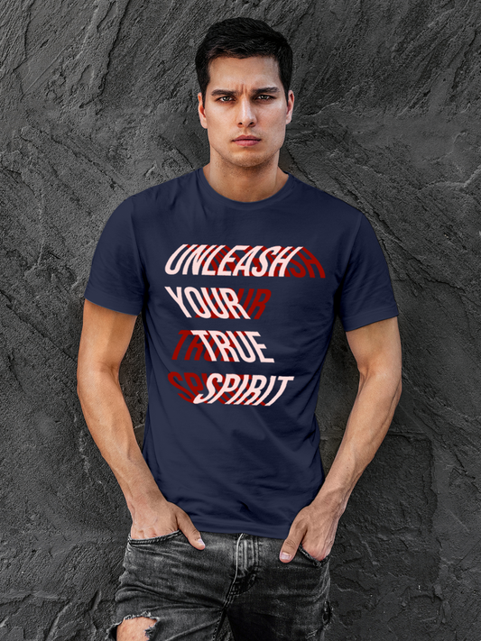Navy Blue T-shirt to Unleash Your True Spirit