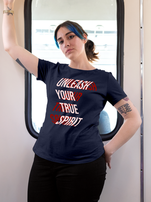 Navy Blue T-shirt to Unleash Your True Spirit