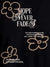 Close up of 'Hope Never Fades' design on Women's Black Round Neck T-shirt, highlighting intricate details and vibrant print.