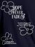 Close up of 'Hope Never Fades' design on Men's Navy Blue Round Neck T-shirt, highlighting intricate details and vibrant print.