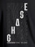 Close up of 'Chase Your Dreams' design on Men's Dark Grey Round Neck T-shirt, highlighting intricate details and vibrant print.
