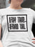 Close up of 'Stay True Stand Tall' design on Women's White Round Neck T-shirt, highlighting intricate details and vibrant print.