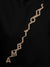 Close up of 'Ambitious' design on Men's Black Hoodie Sweatshirt, highlighting intricate details and vibrant print.