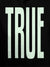 Close up of 'Truth' design on Men's Black Hoodie Sweatshirt, highlighting intricate details and vibrant print.
