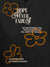 Close up of 'Hope Never Fades' design on Women's Dark Grey Hoodie Sweatshirt, highlighting intricate details and vibrant print.