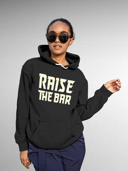 Front view of Fighterhero Women's Dark Grey Hoodie Sweatshirt, highlighting the modern look and clean finish