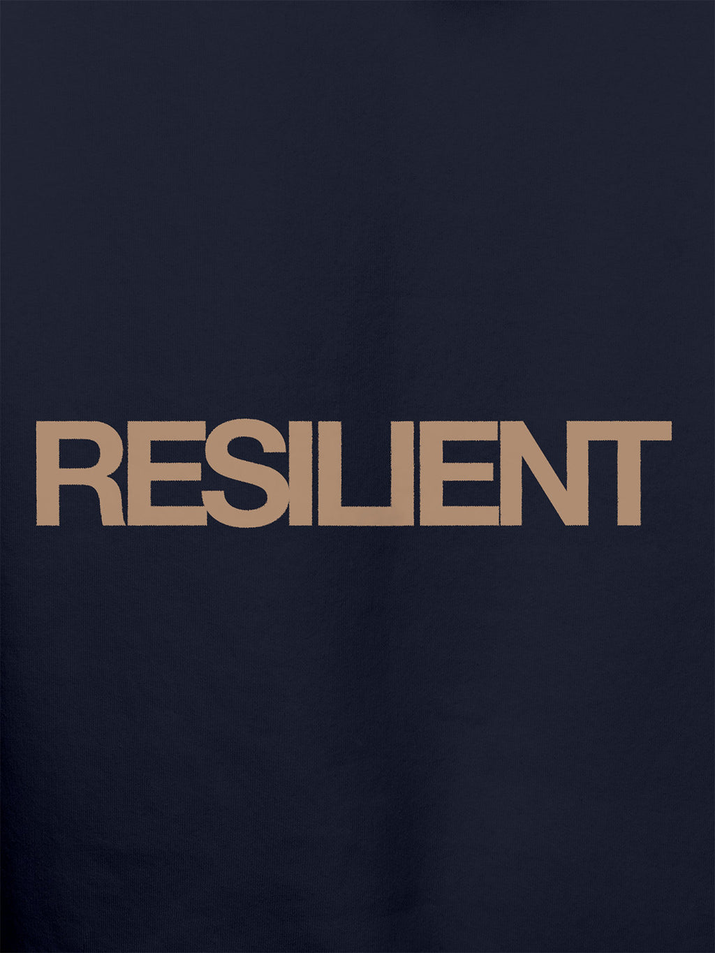 Resilient - In Navy Blue Hoodie