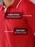 Women's Red Polo T-shirt made of 240 GSM strong, wrinkle-resistant fabric that doesn't lose color or shape.