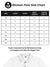 Size chart for Fighterhero Women's White Polo T-shirt with 'There's Always a Sunrise' design