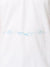 Close up of 'Empathy' design on Women's White Polo T-shirt, highlighting intricate details and vibrant print.