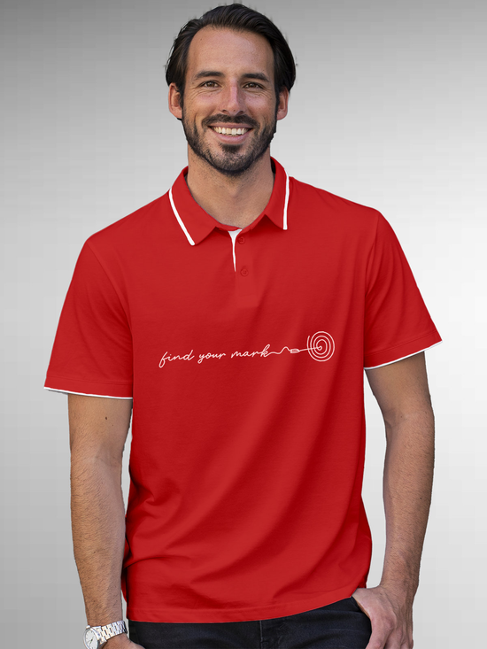 Be Free & Unbound in this Red Polo