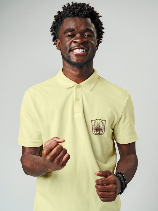 Fuel Your Ambition in this Yellow Polo