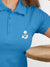Close up of Fighterhero logo's print, highlighting intricate details and vibrant print.