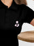 Close up of Fighterhero logo's print, highlighting intricate details and vibrant print.