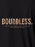Front view of Women's Dark Grey Collar T-shirt, highlighting the modern look and clean finish.