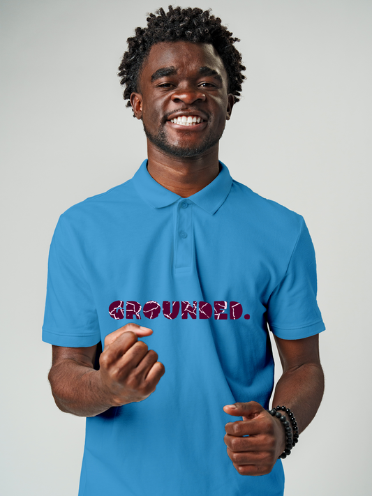 Blue Polo for the Grounded Man