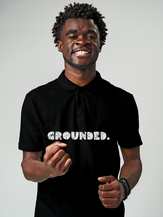 Black Polo for the Grounded Man