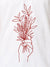 Close up of another 'There's Always a Sunrise' design on Men's White Collar T-shirt, highlighting the vibrant print.